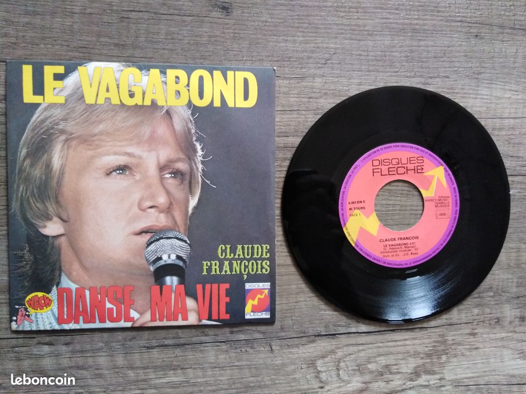 Claude francois en 45 tours (image 1)