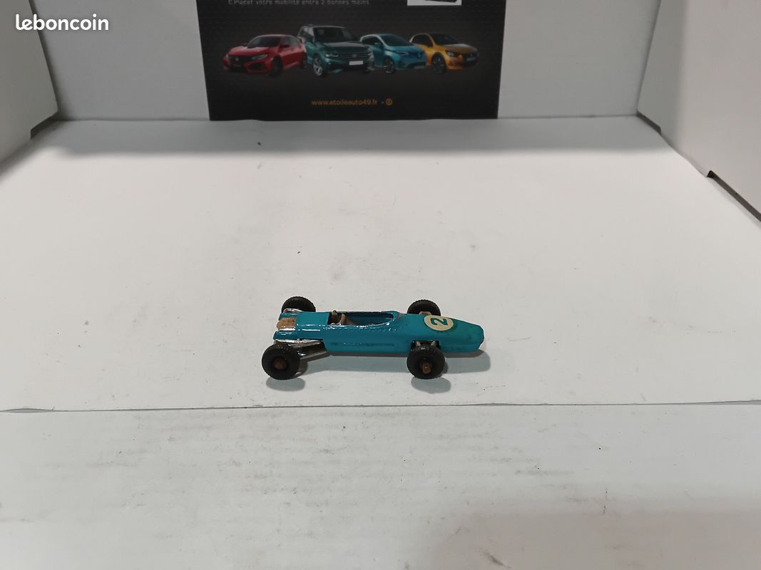 Majorette Alpine F3 N°3 Bleu Métal – 1/6, 1968, RARE