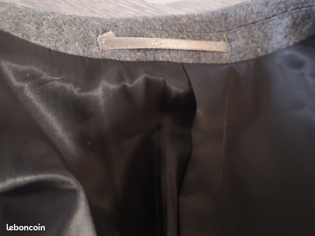 Belle veste grise neuve laine/cachemire HEINE 52 (image 9)