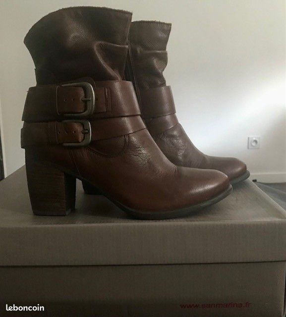 Bottines SAN MARINA VOMONA en 36 (image 2)