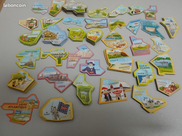 Magnets le gaulois carte de france d'occasion - Collection - leboncoin
