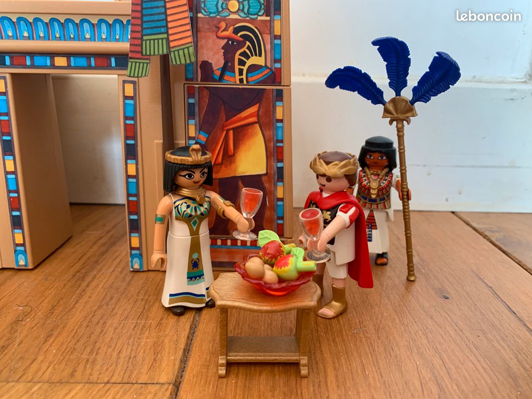 Temple pharaonique Playmobil complet + accessoires (image 4)