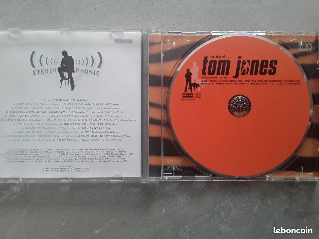 TOM JONES : THE BEST OF... ▪ Album CD (image 2)