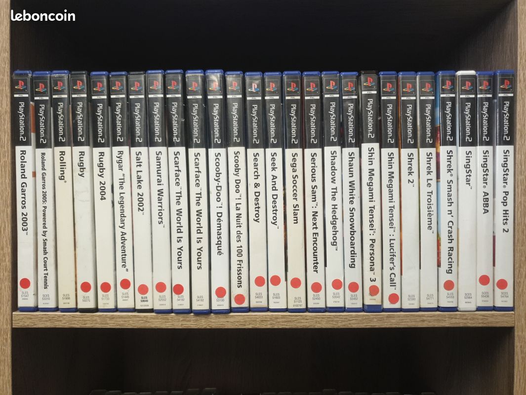 350 Jeux PS2 (image 1)