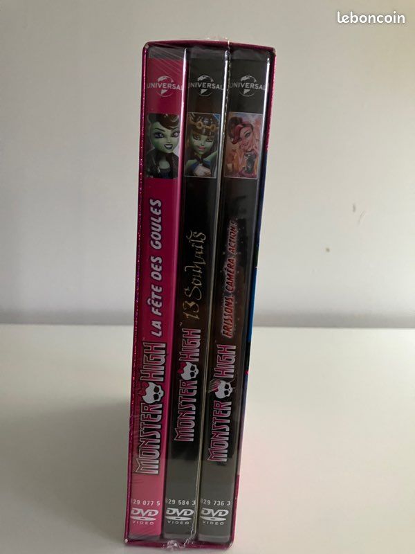 Coffret 3 DVD Monster High neuf (image 2)