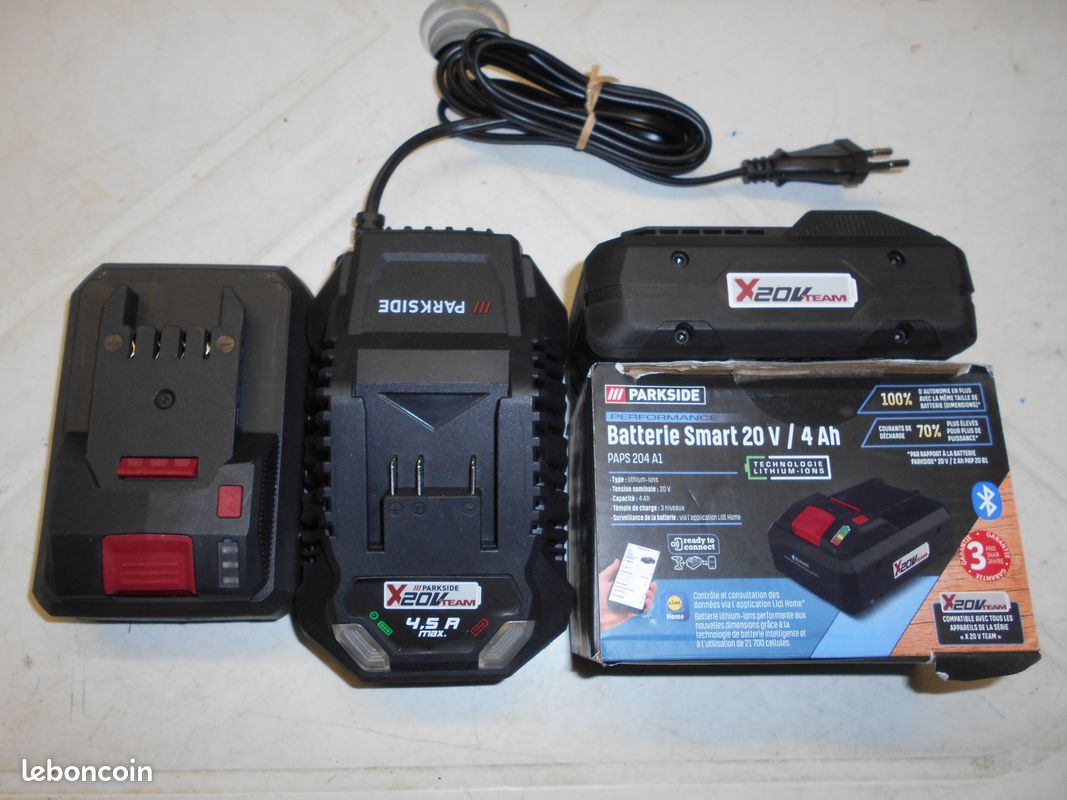 Batterie D'Élagueuse PAHE 20-Li Sans Batterie/Chargeur Pour Parkside X20 V Team - Scie Perche Jusqu'à 4m