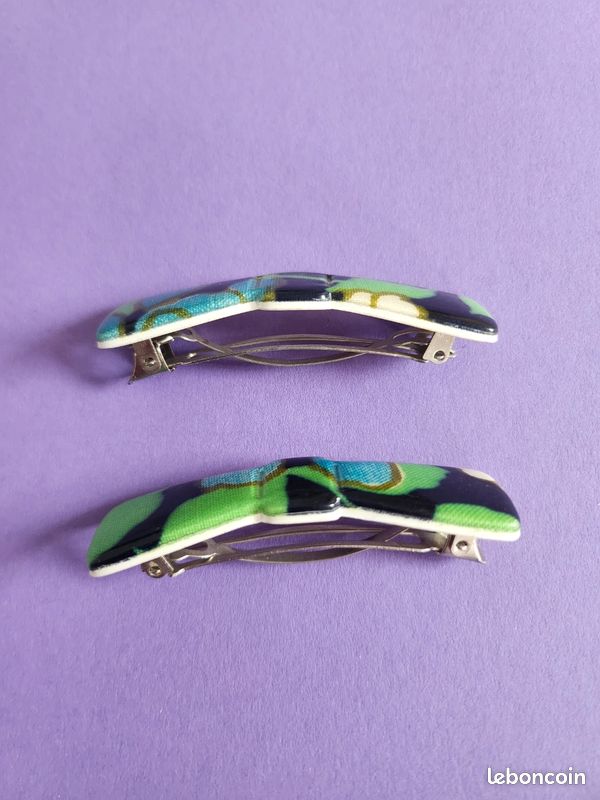 Lot de 2 barrettes vintages (image 3)