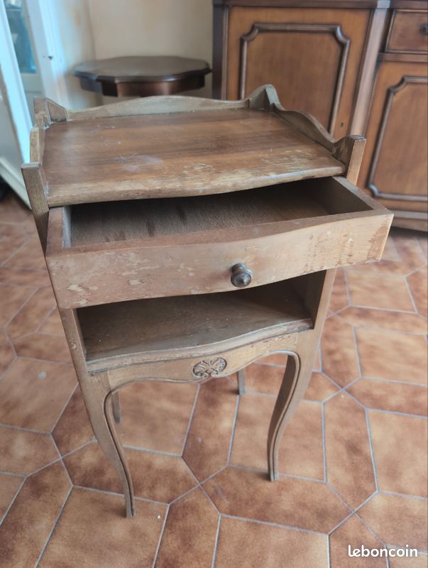 Table de chevet bois (image 2)