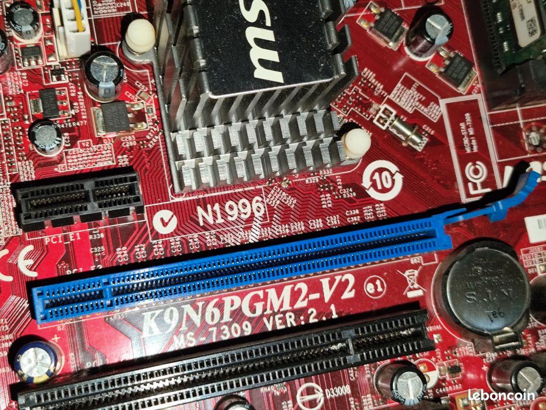 Carte mère MSI + processeur Athlon 64 X2 + 4go ram ddr2 (image 3)