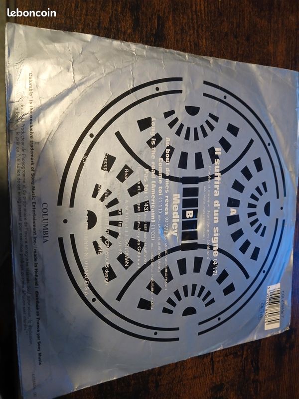 Vinyle 45t fredericks goldman jones (image 2)