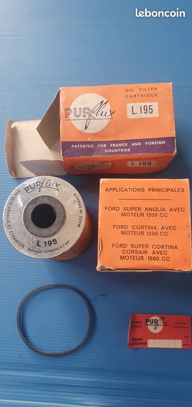 Purflux A1195 Filtre à Air Moteur - Compatible Renault Scénic II & Mégane II 1.5 DCi