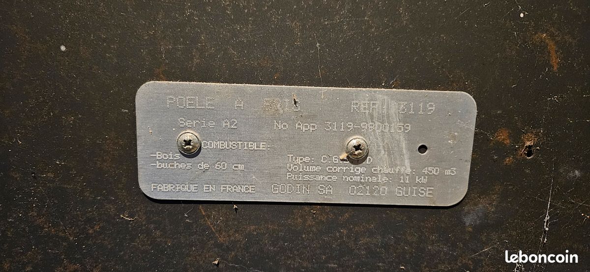 Poele godin A2 3119 (image 2)