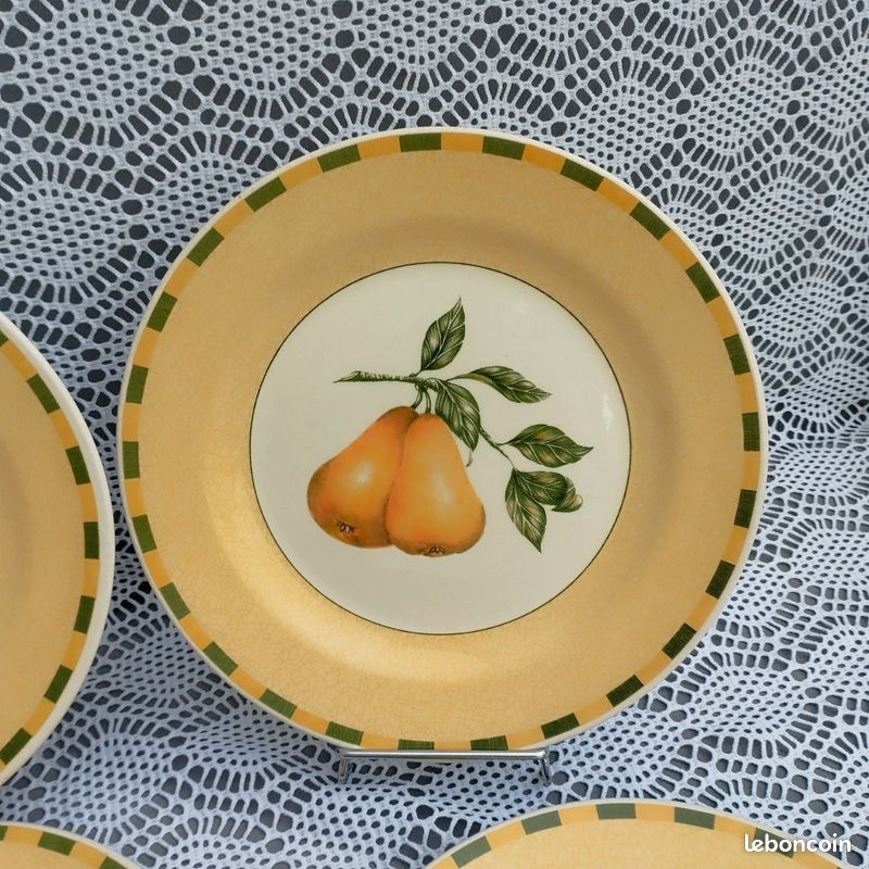Assiettes plates anglaises Churchill (image 1)