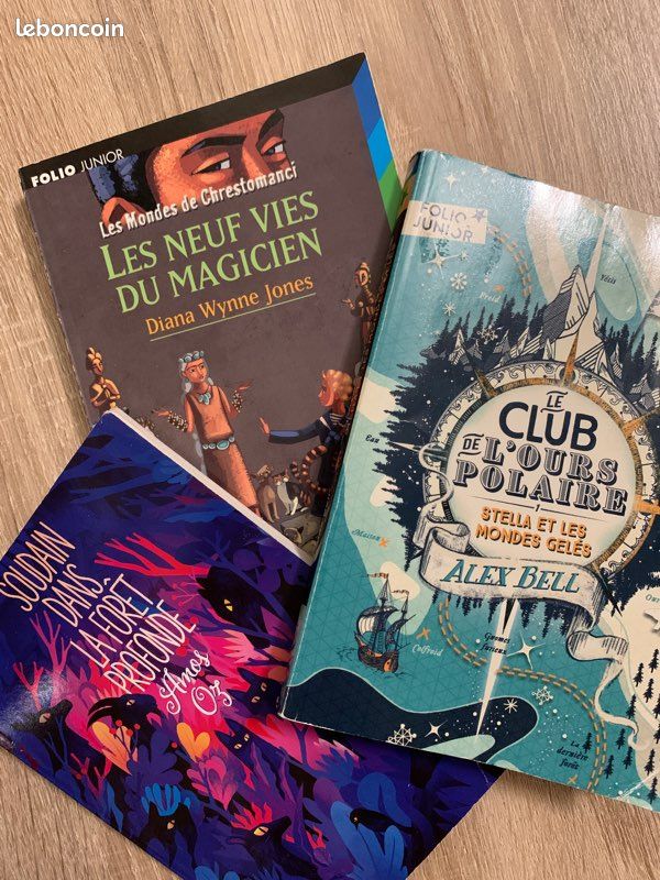 Lot indissociable 3 livres Folio Junior (image 1)