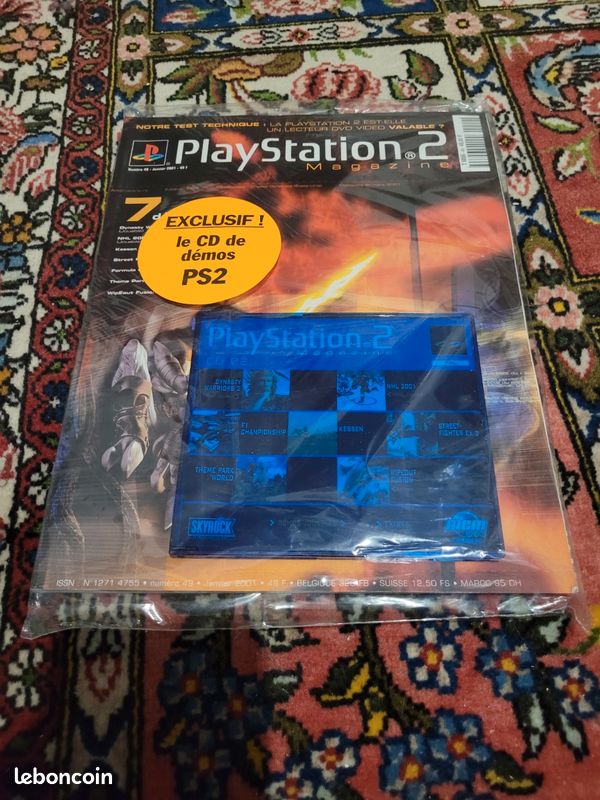 Magasine retro gaming PlayStation 2 numéro 49 Janvier 2001 (image 1)