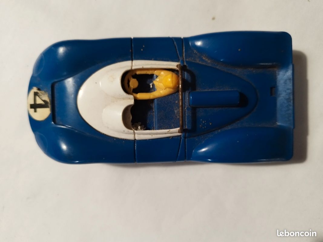 Jouef 3662 - Matra F1 Bleue Clair N°50 & 2 Frotteurs - Modélisme