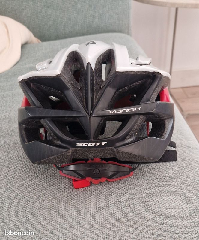 Casque vélo Scott blanc (image 5)