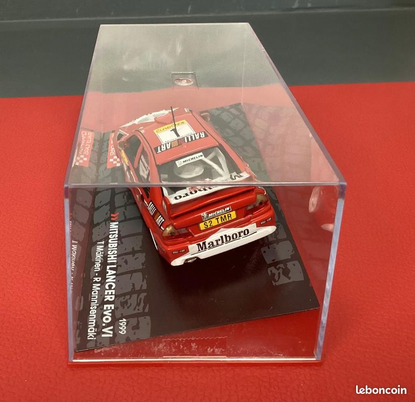 Mitsubishi Lancer Evo VI N°1 Monte-Carlo 1999 – Miniature Skid 1/43 Makinen