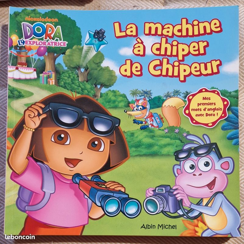 Lot de 7 livres Dora l'exploratrice, collection Mes premiers mots d'anglais avec Dora, Albin Michel (image 2)