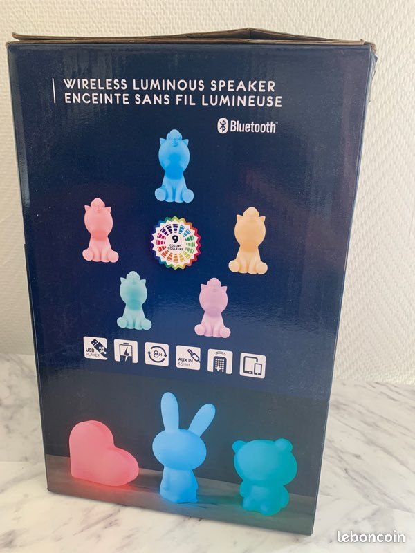 Enceinte lumineuse sans fil (image 8)