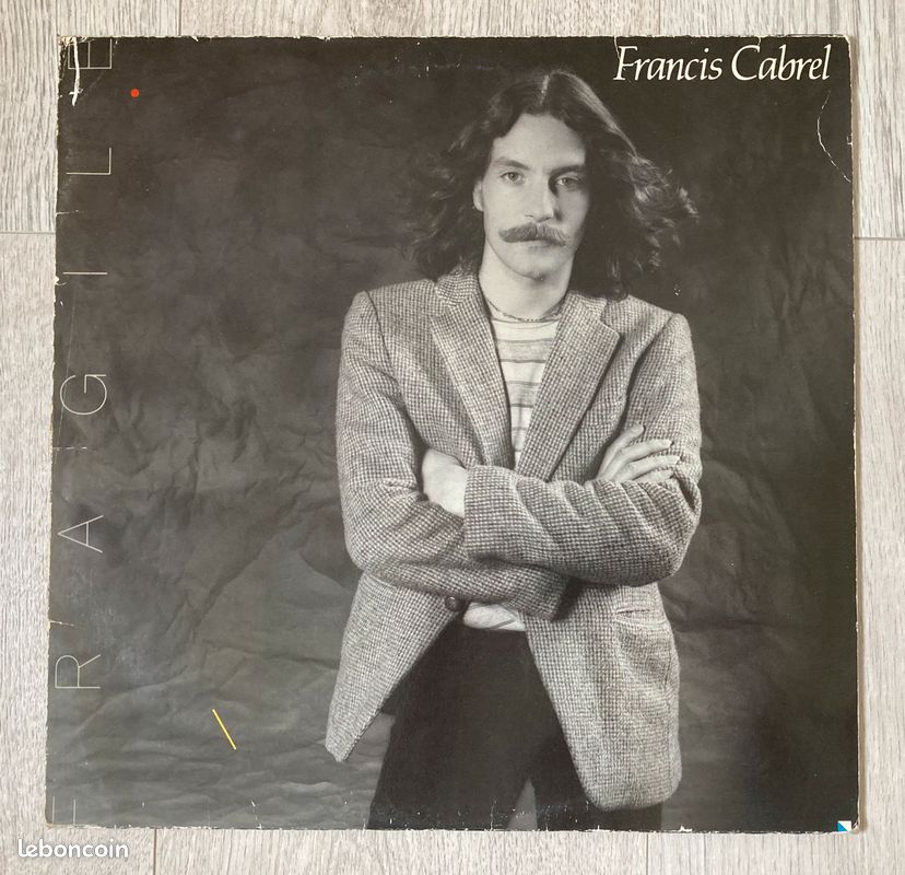 Vinyle 33 tours Francis Cabrel Fragile (image 1)