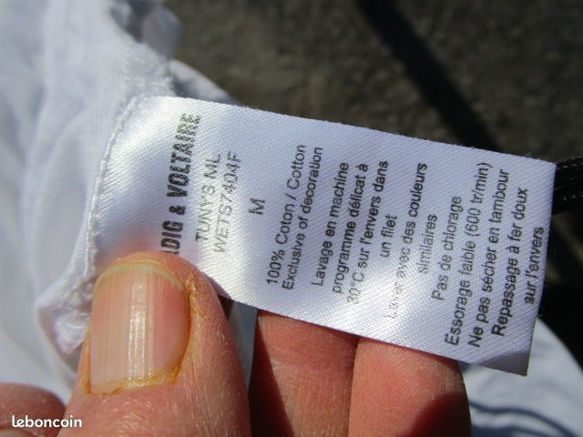 Top blanc Zadig & Voltaire M (image 4)