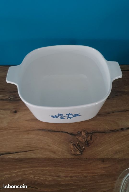 PLAT PYROFLAM AVEC couvercle Pyrex vintage 1975 Avec Boîte D Origine Aca Pulco EUR 49,00 - FR