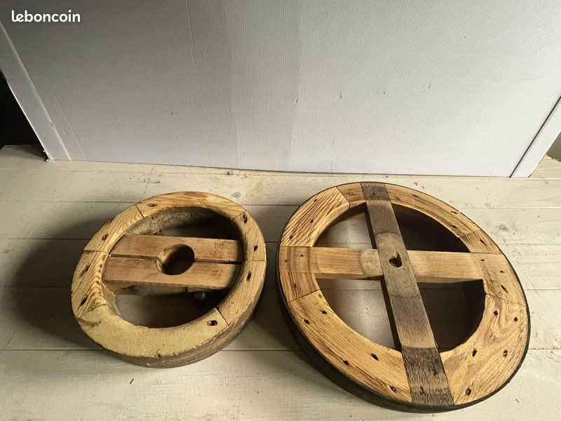 Accessoire pour maquette de bateau en bois : Poulie 5 mm : Nogal - Jeux et jouet