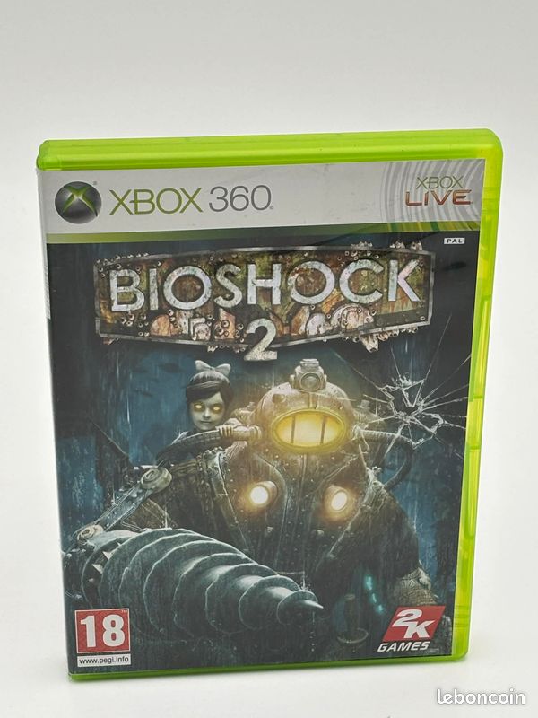 BioShock 2 - Jeu Xbox 360 PAL Français Complet Très Bon État