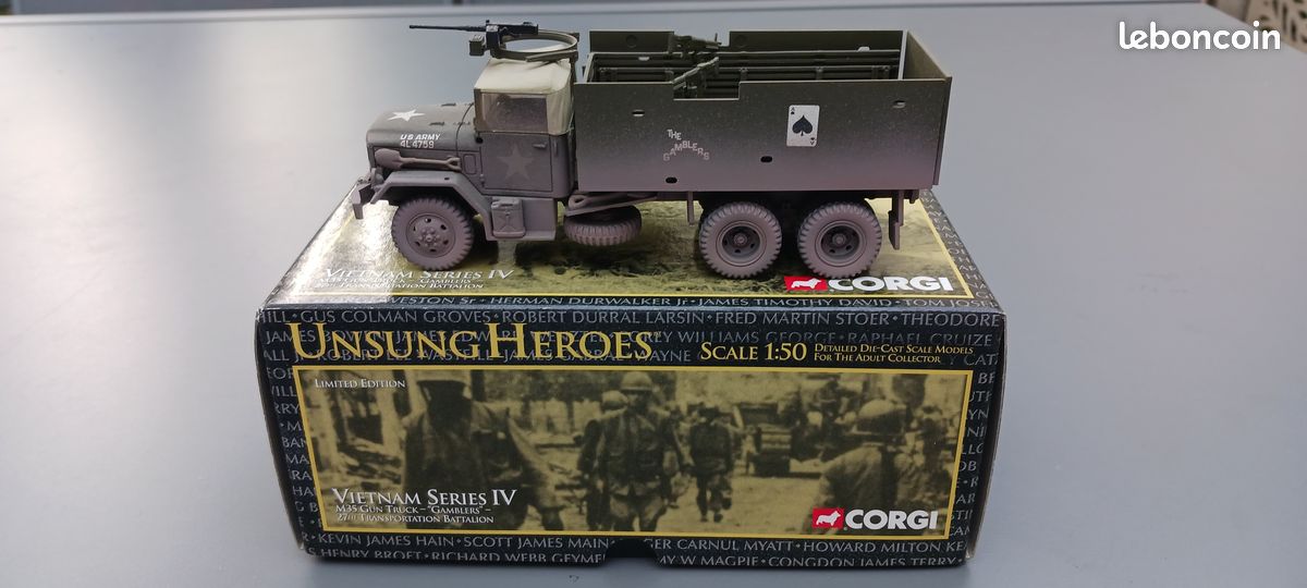 Corgi Toys – Camion Blindé Référence 424 – Noir, Moulé Sous Pression, Neuf En Boîte (France)