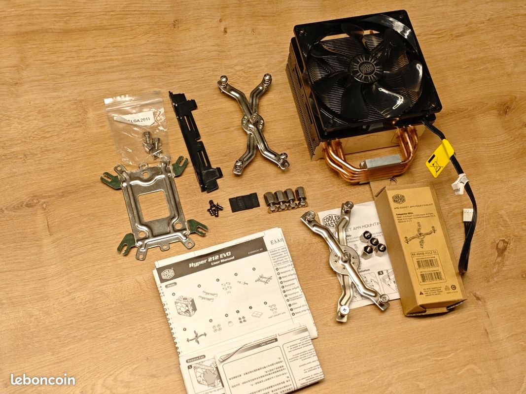 Test • Cooler Master Hyper 212 EVO - Le comptoir du hardware Test • Cooler Master Hyper 212 EVO - Le comptoir du hardware