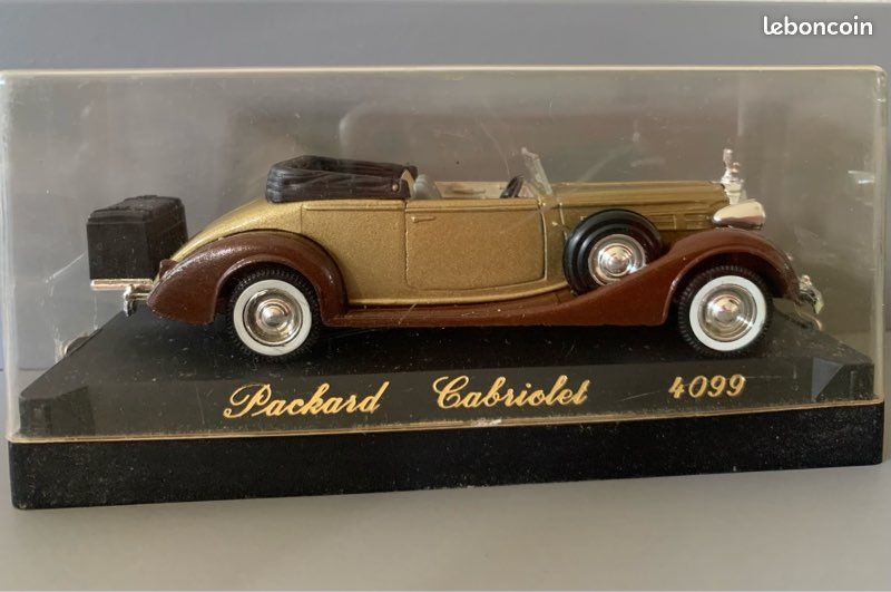 Solido démontable - Junior (114) - Packard cabriolet Royan bleu gris