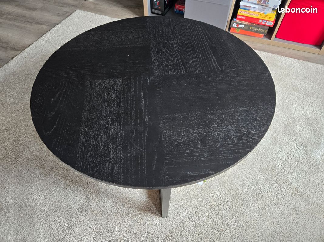 Table basse ronde bois IKEA (image 3)