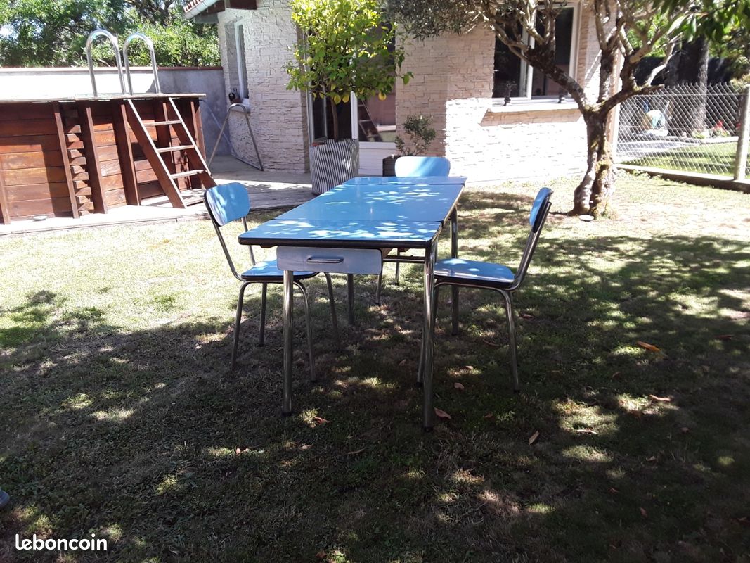 Table et chaises formica (image 1)