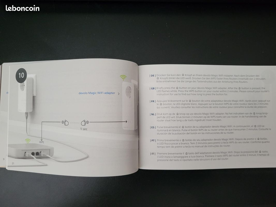 Kit de démarrage CPL wifi Devolo MAGIC 2 (image 5)