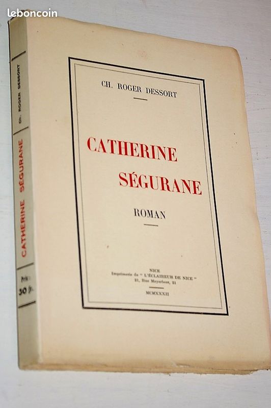 Catherine Ségurane,Roger Dessort E.O. 1932 (image 1)
