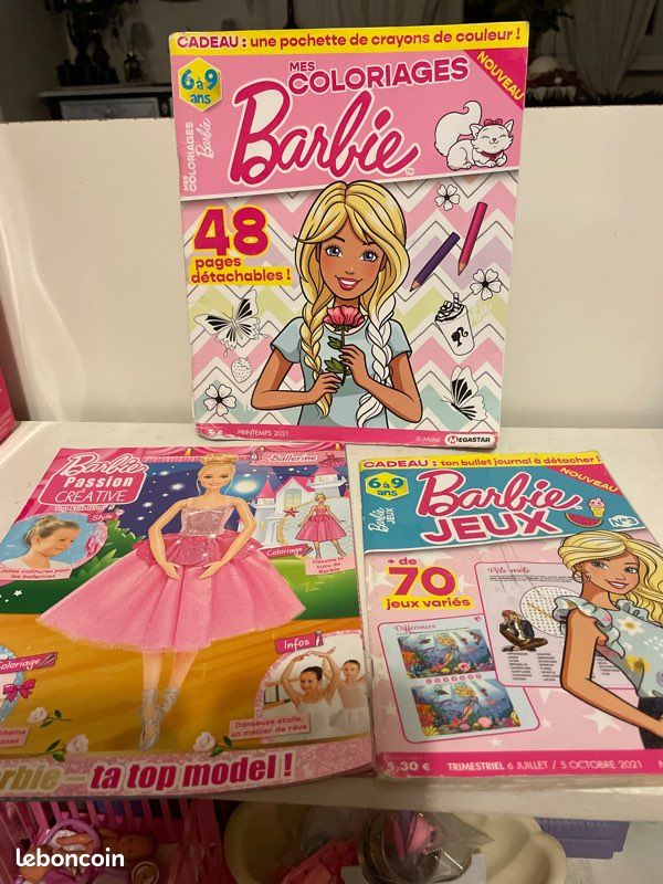 Lot de 11 livres Barbie (image 2)