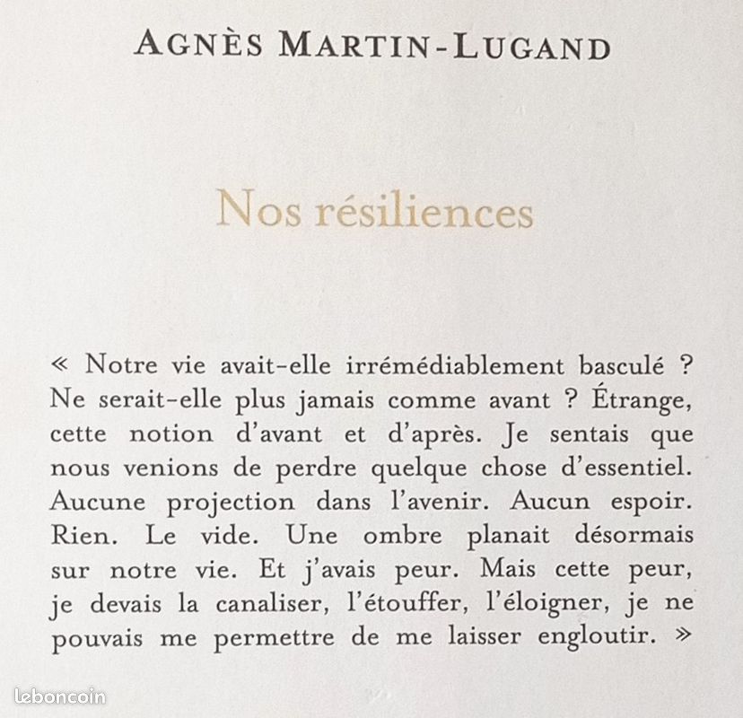 Nos résiliences Par Agnès Martin-Lugand (image 2)