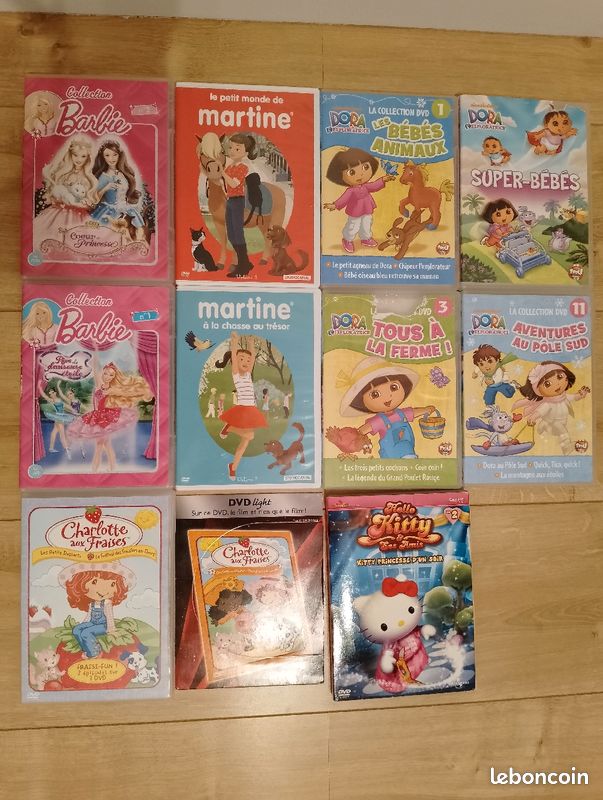Lot DVD fille (image 1)