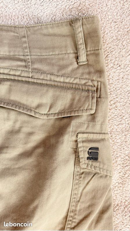 G-Star Brut Jean Frontier Jack Droit Jambe Femme Taille W28 L32
