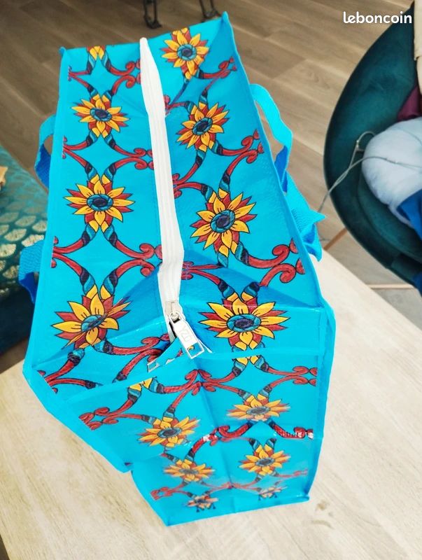 Sac à bandoulière, imprimé wax (image 3)