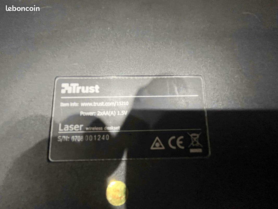 Clavier souris laser sans fil (image 2)