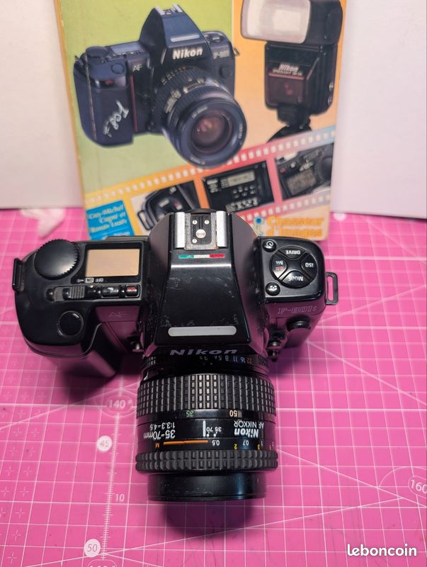 Appareil photo argentique Nikon F-801s + Objectif AF Nikkor 35-70mm (image 2)