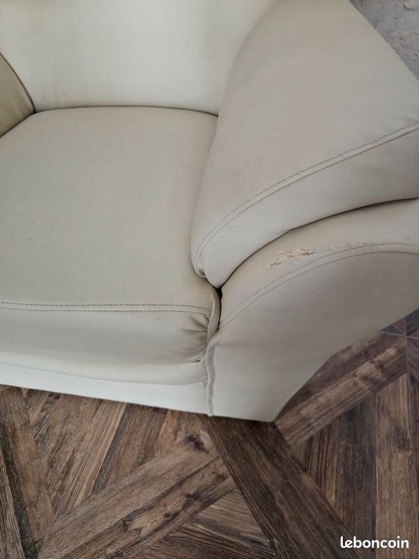 Canapé 2 places + fauteuil (image 5)