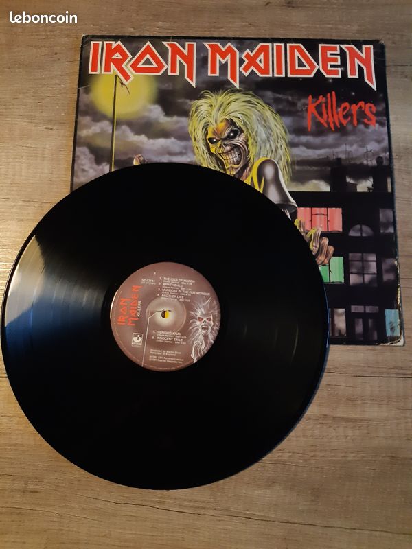 USA Vinyle 33t. IRON MAIDEN Killers - USA - 1981 – ST-12141 - (image 5)