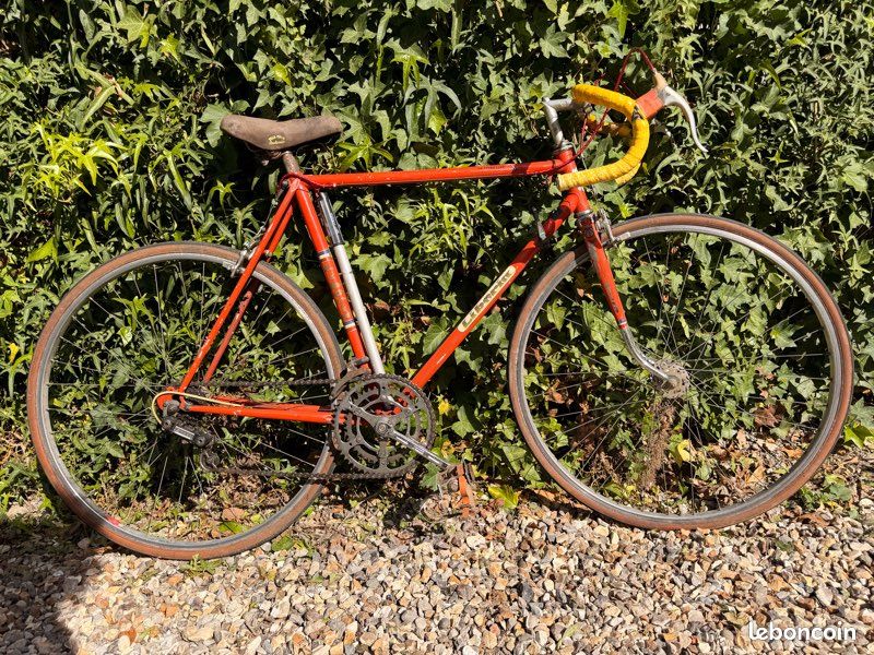 Cadre Vélo Vintage Liberia – 56x57 Cm – Poids 3365g – Pour Course Eroica