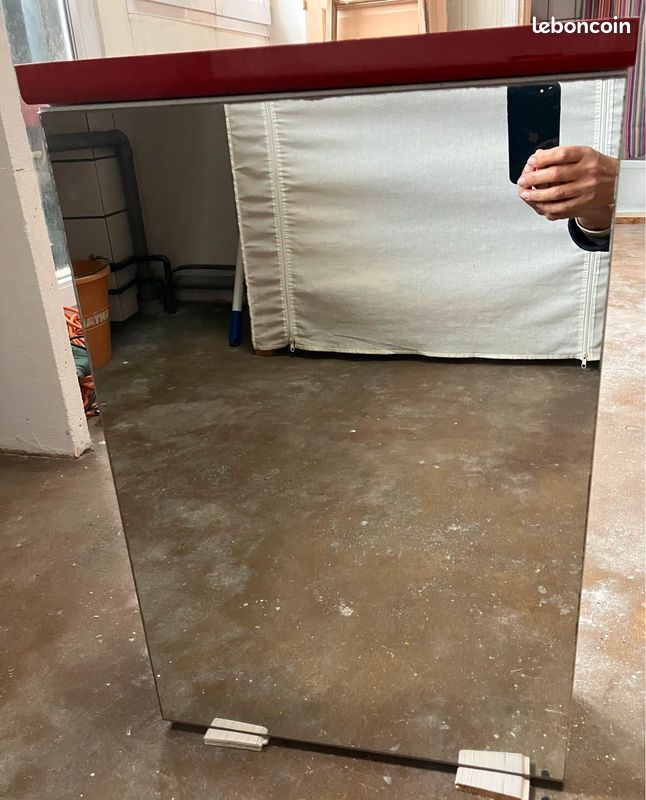 Armoire de toilette miroir 1 porte (image 2)