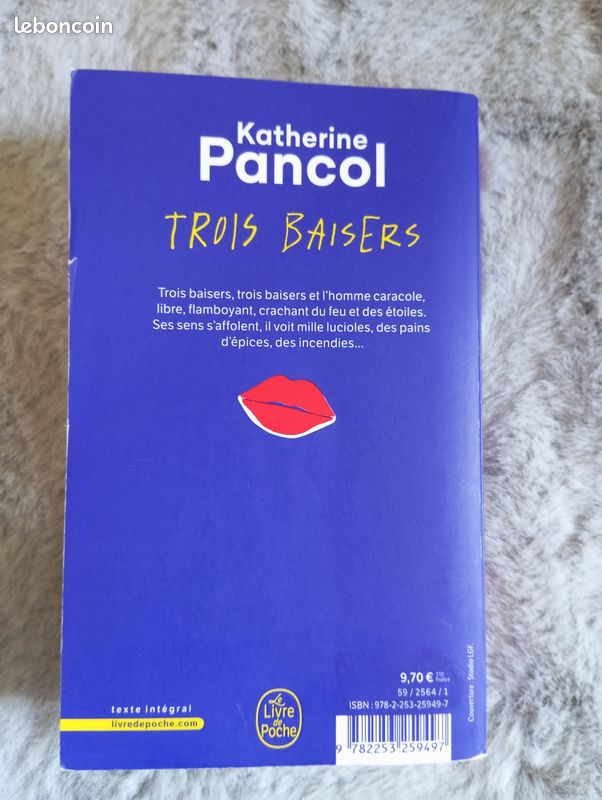 Livre "Trois baisers" de Katherine Pancol (image 2)