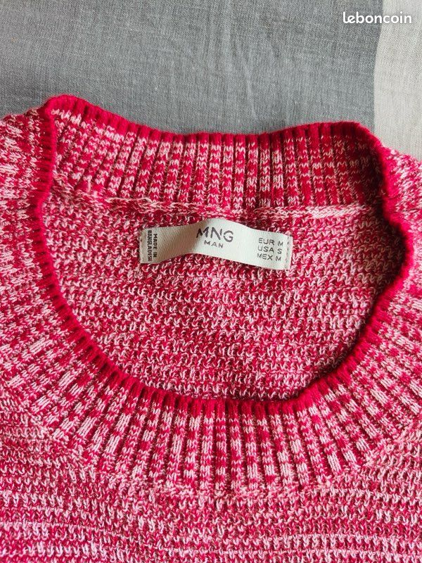 Pull Over Mango Pull Homme Pull Pour Homme MANGO Comme Neuf Vêtements - Main Image