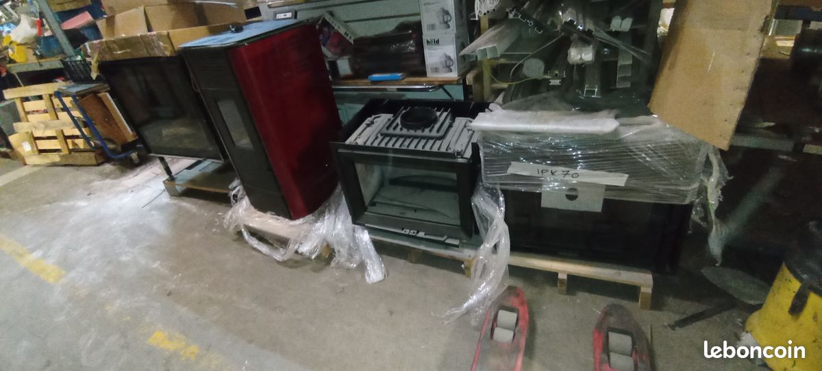 Cheminée insert poele a gaz bois et pellet large choix (image 5)